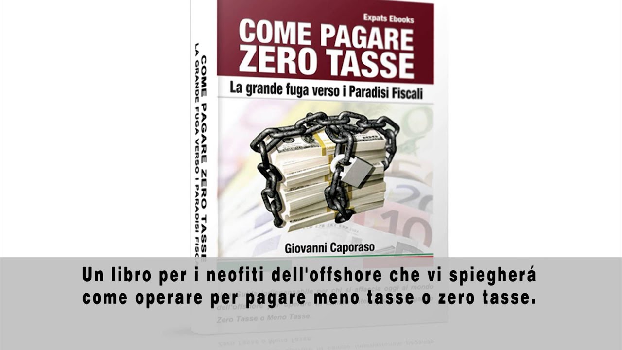 COME PAGARE ZERO TASSE