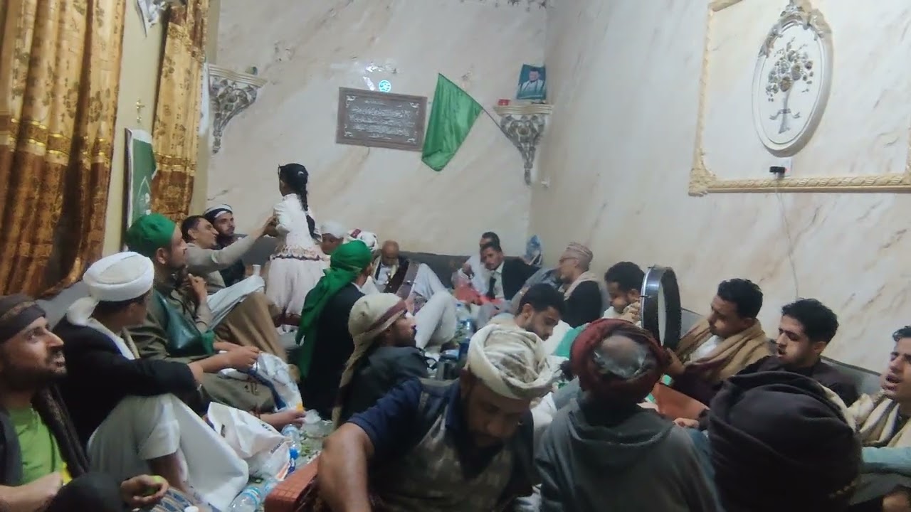 اجمل قصائد مدح النبي في المولد النبوي المنشد سامي الفقيه والجنيد والاهدل في زاوية السيد السروري