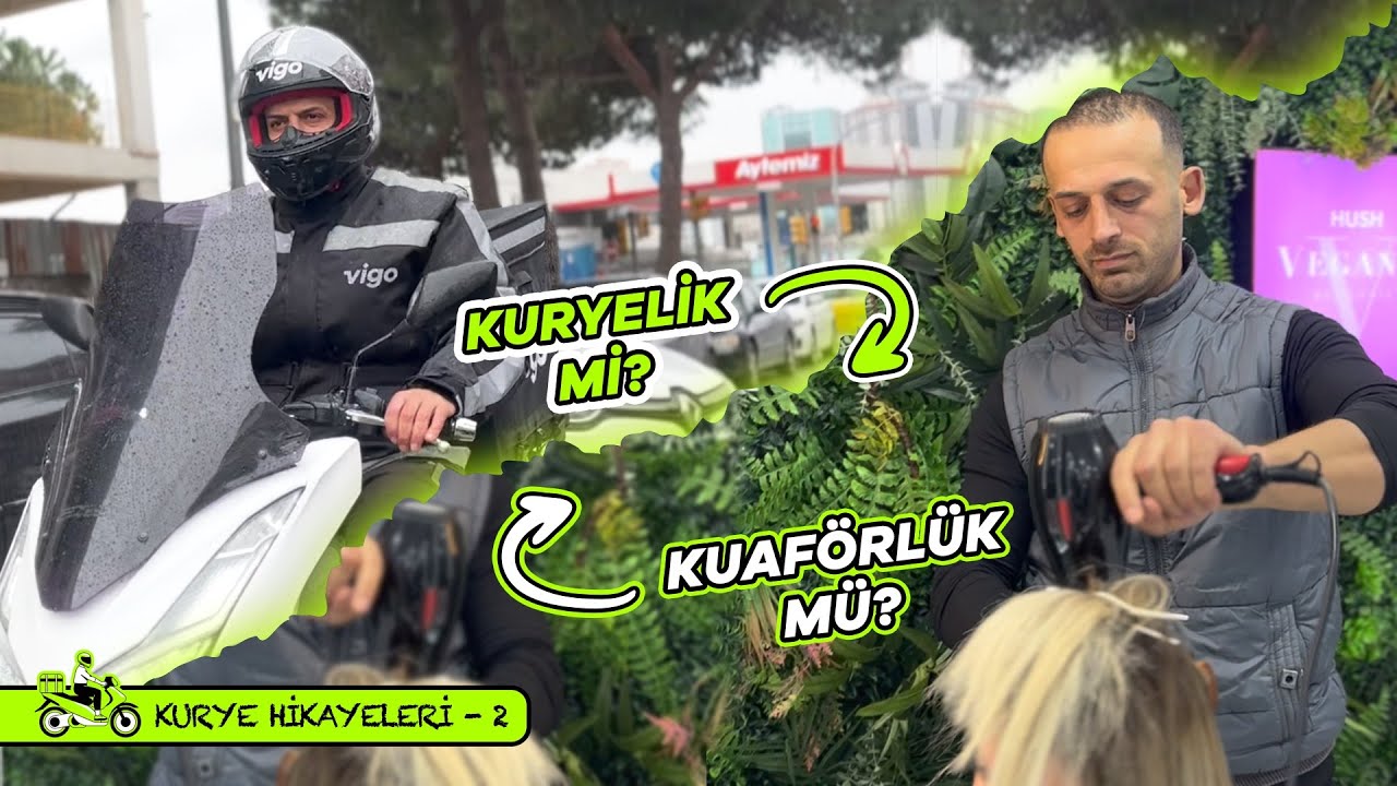 Kurye Hikayeleri -2 | Müslüm Çakallı - Kuaförlükten Kuryeliğe #vigokuryesi