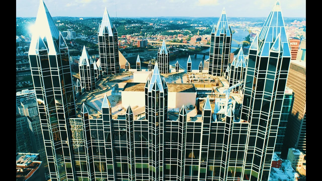 City of Pittsburgh, Pennsylvania 4K Aerial View