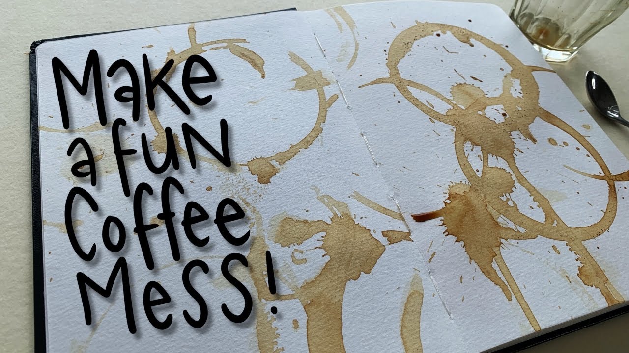 Coffee stains and sketches