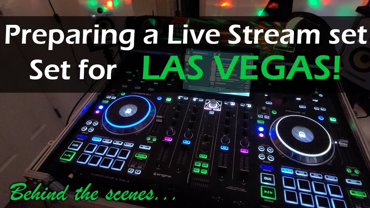 Behind-the-Scenes: DC28 (how I prepare for live stream sets)