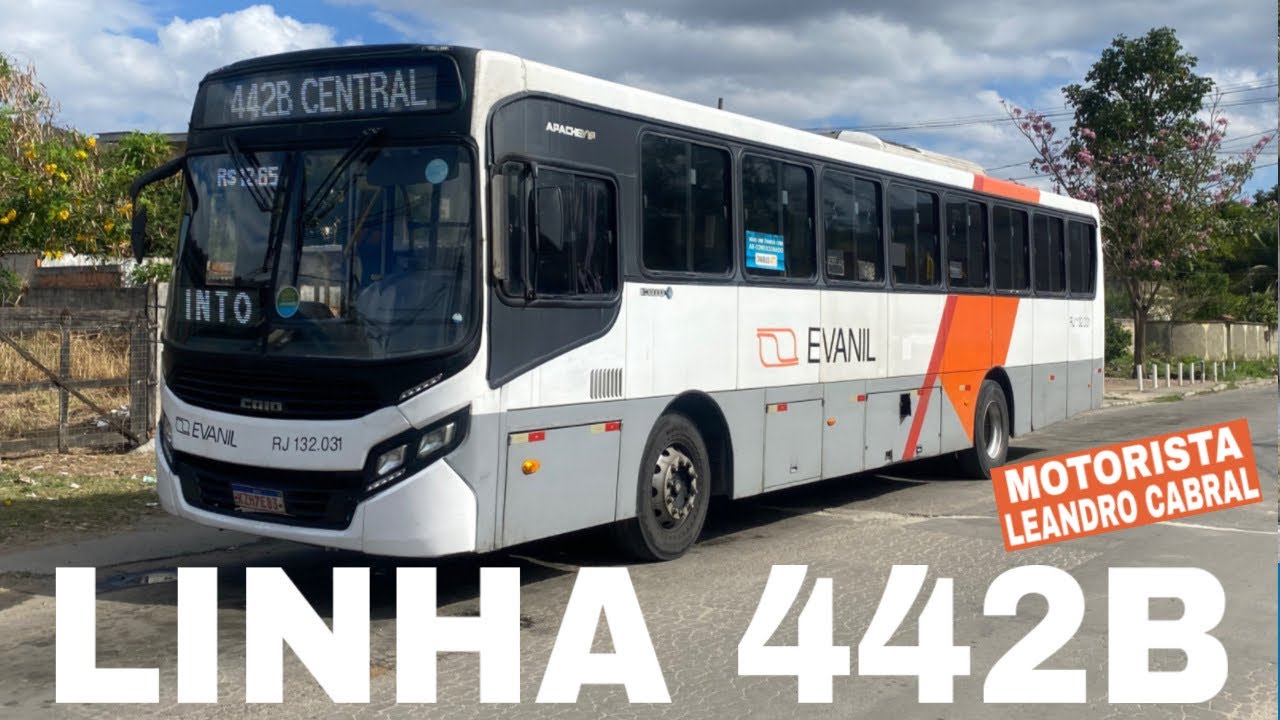 442B Cabuçu X Central - Linhas de Ônibus - #25