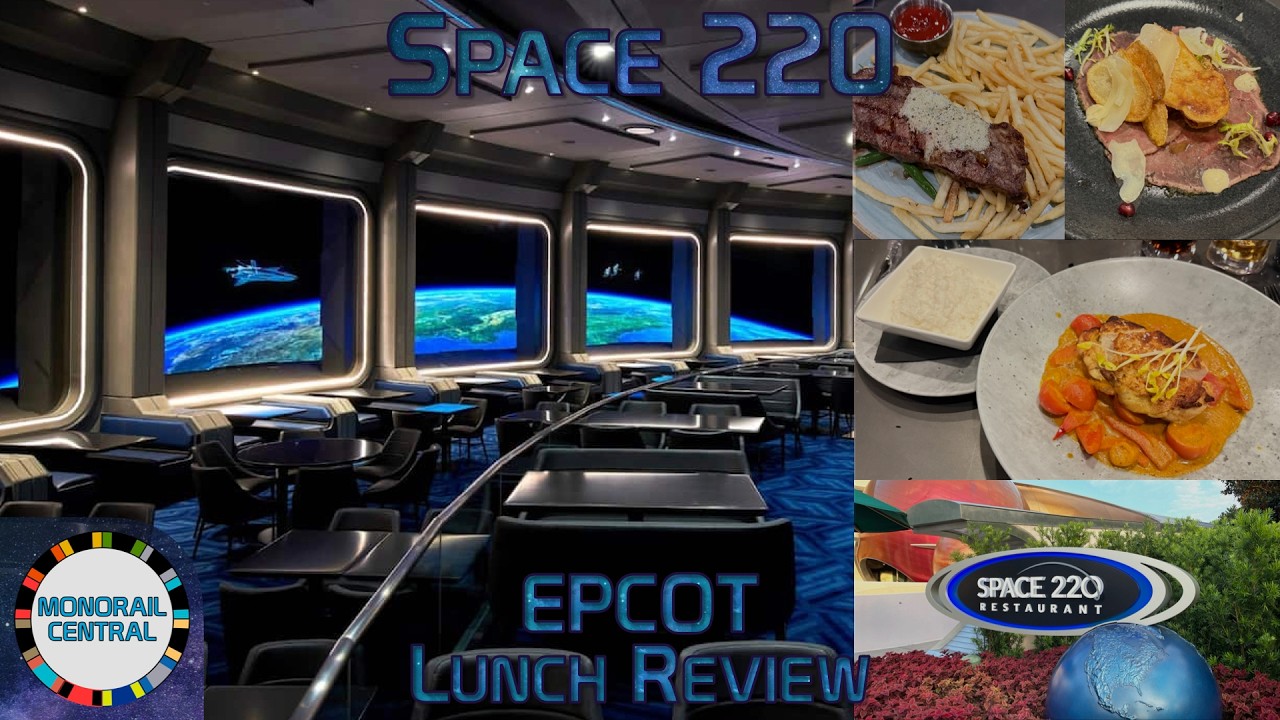 Space 220 Lunch | Epcot | Disney Dining Review 2025