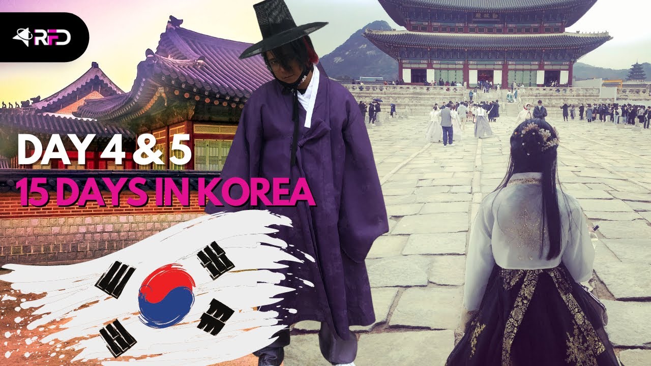 15 Days in Korea | Day 4 and 5 - Gyeongbokgung Palace | Apple Store Myeongdong | Halal Myeongdong