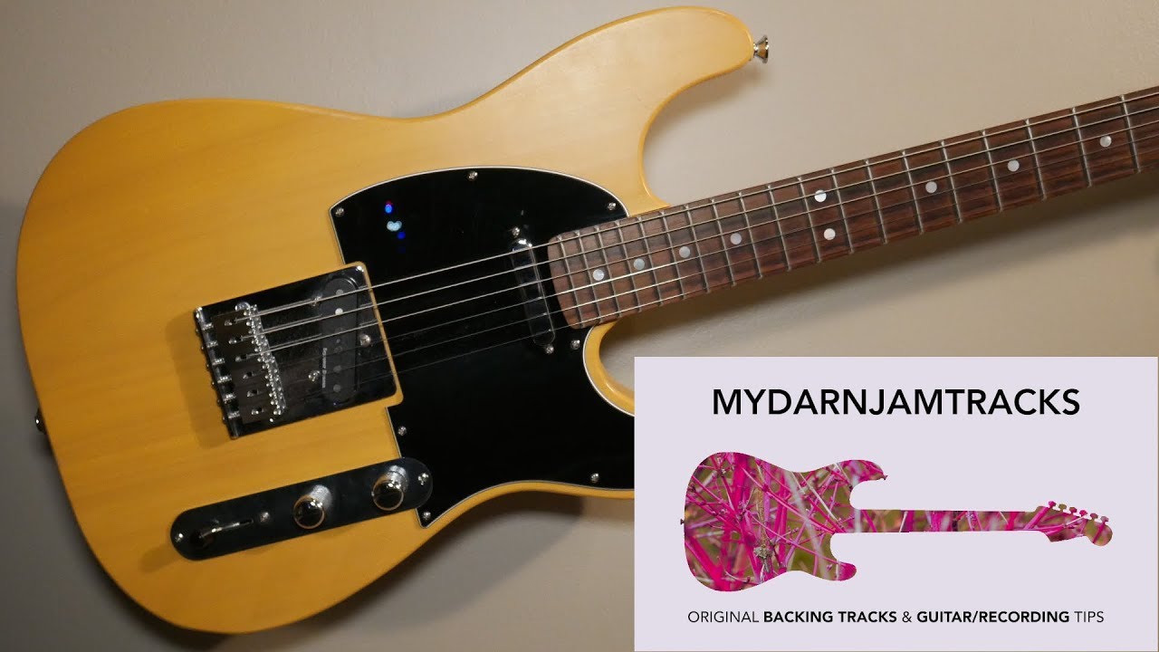 Classy Classic Rock Backing Track in D