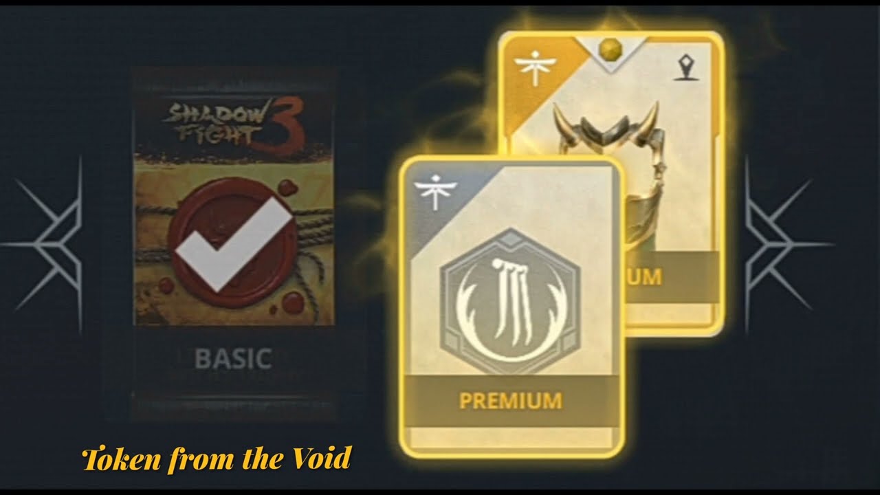Shadow fight 3 - Token from the Void -  Reward