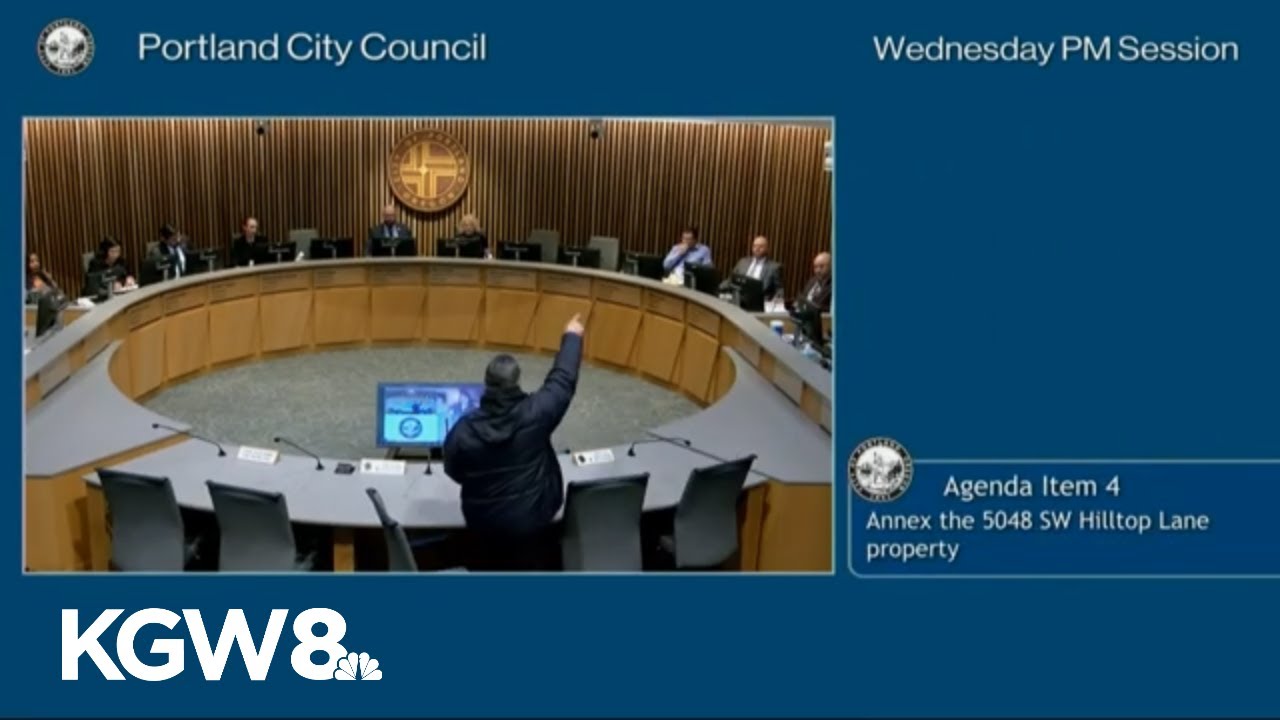 Protest disrupts Portland City Council meeting over ICE facility