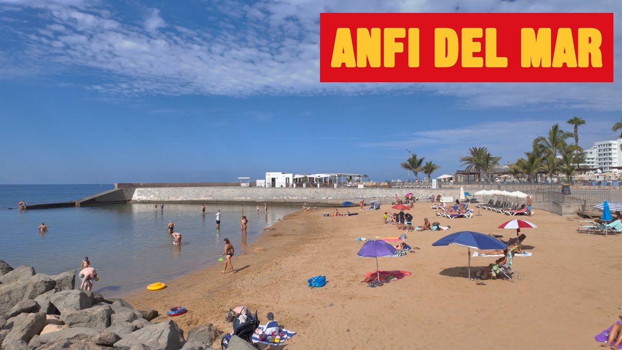 Anfi del Mar Gran Canaria: Tour of beach & resort