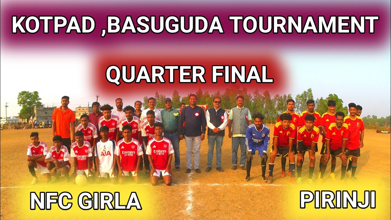 NFC GIRLA VS PIRINJI ,KOTPAD ,BASUGUDA FOOTBALL TOURNAMENT