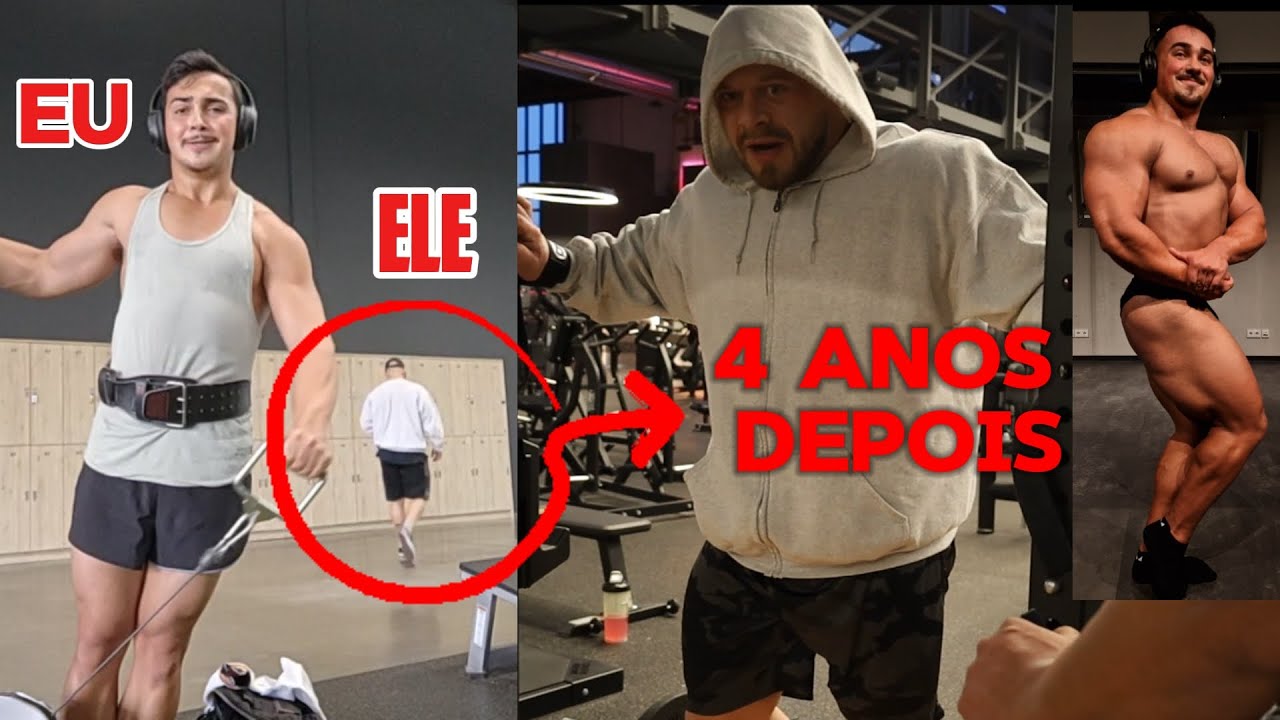 TREINEI O MAIOR BODYBUILDER DO MEU GINASIO NA ALEMANHA E ELE NÃO AGUENTOU. DE 250kg NO STIFF PARA 65