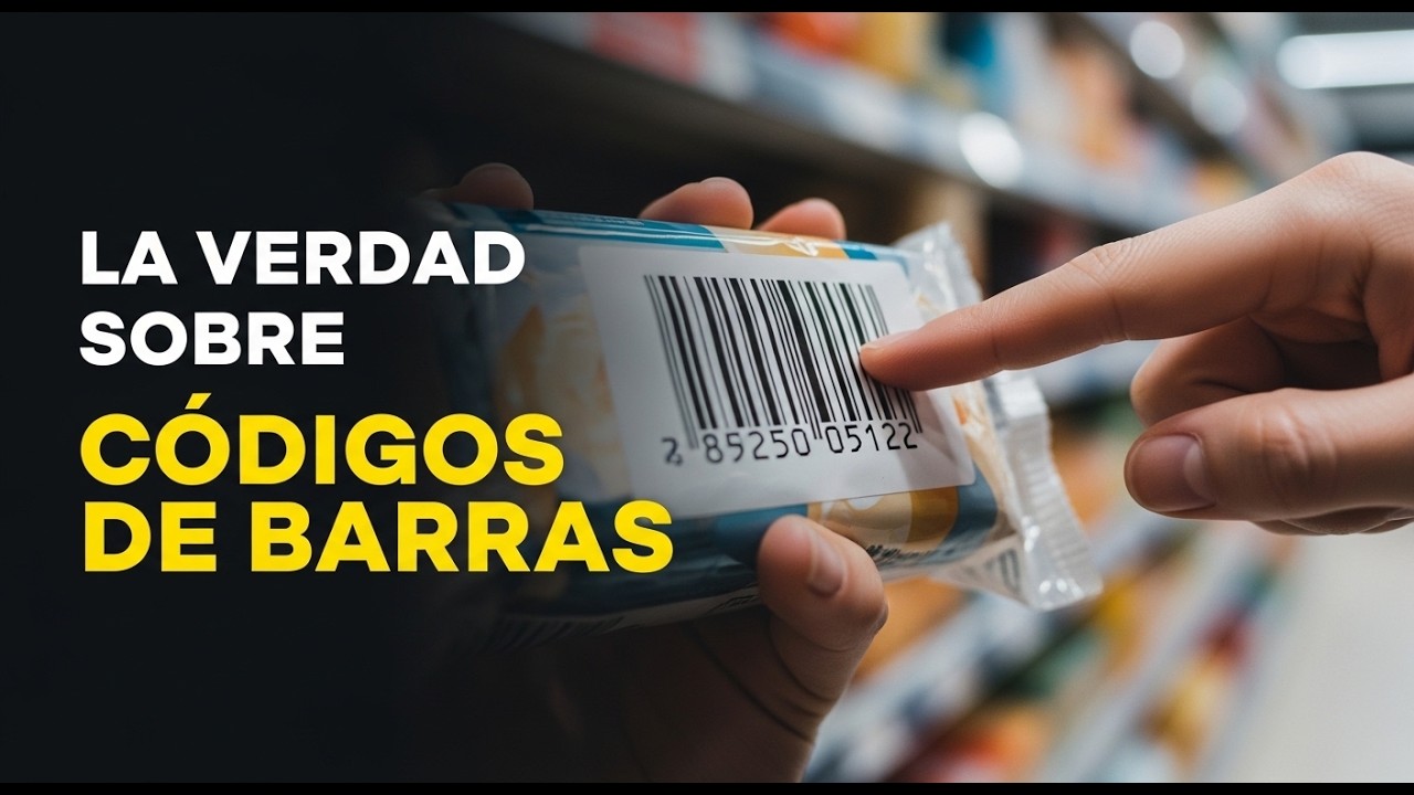 Lo que REALMENTE significan los códigos de barras (no es lo que crees)