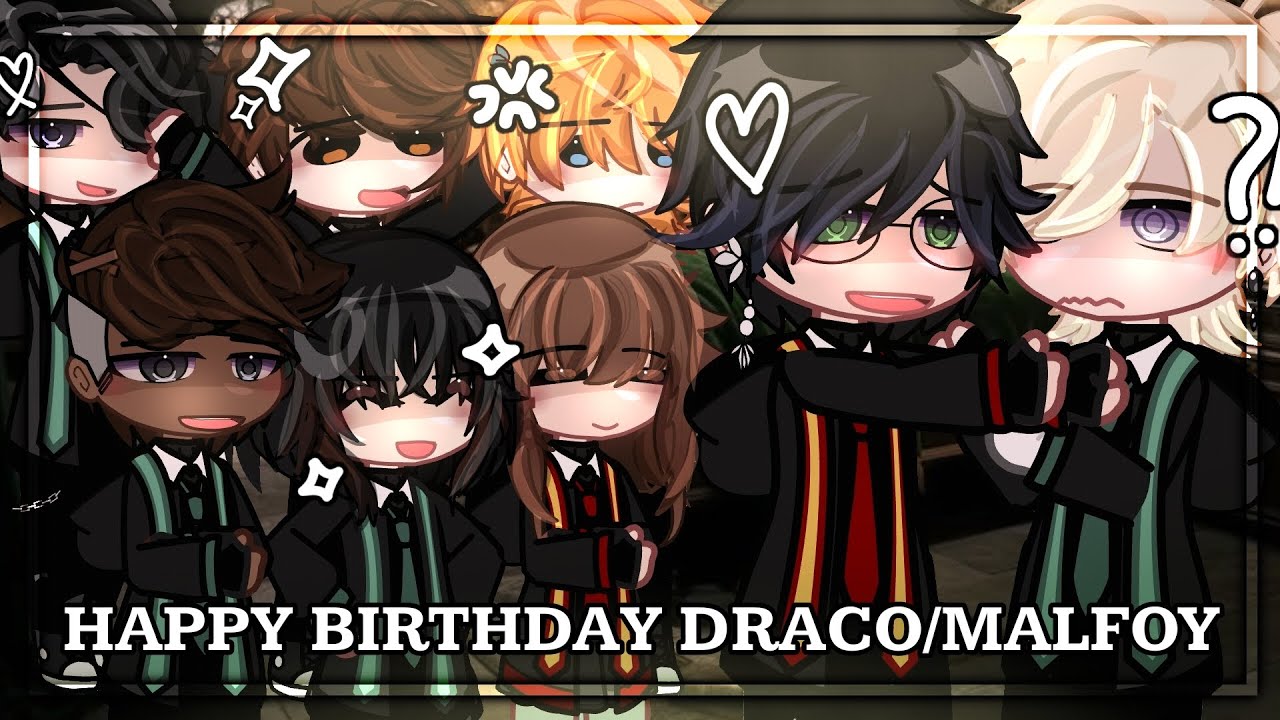 Draco (Late) Birthday Special 🎂💚 // Drarry/Harco // GCMM // Harry Potter x Gacha Club // OG‼️