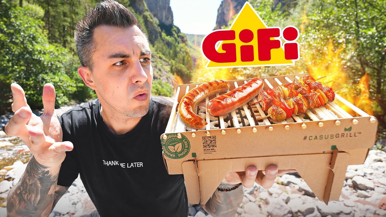 JE TESTE LE BARBECUE GIFI EN CARTON ! (c'est quoi ce truc)