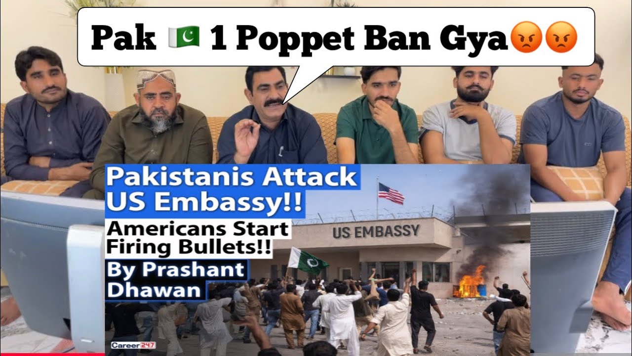 PAKISTANIS ATT66CK US EMBASSY | Americans Start Firing Back | Insane Scenes | By Prashant Dhawan