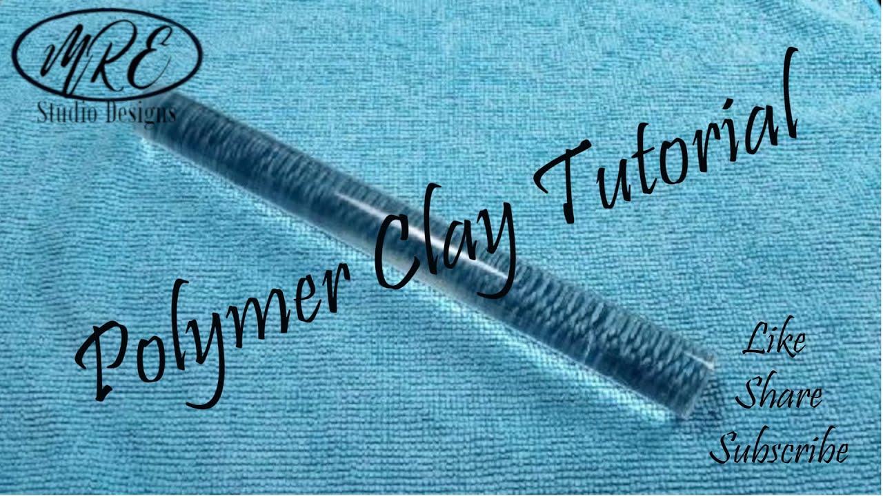 Polymer Clay Tutorial How to Clean Your Acrylic Roller