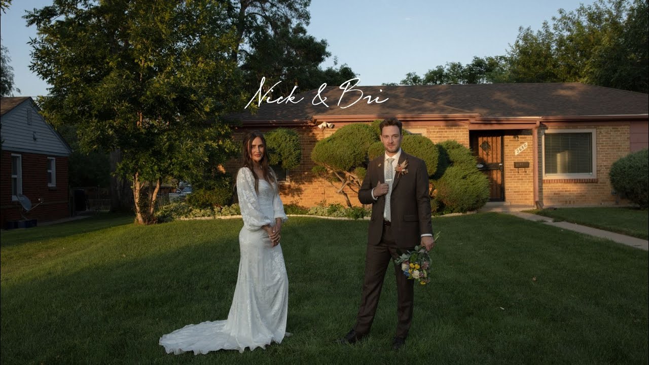 Nick & Bri Wedding Video | Backyard Wedding, CO
