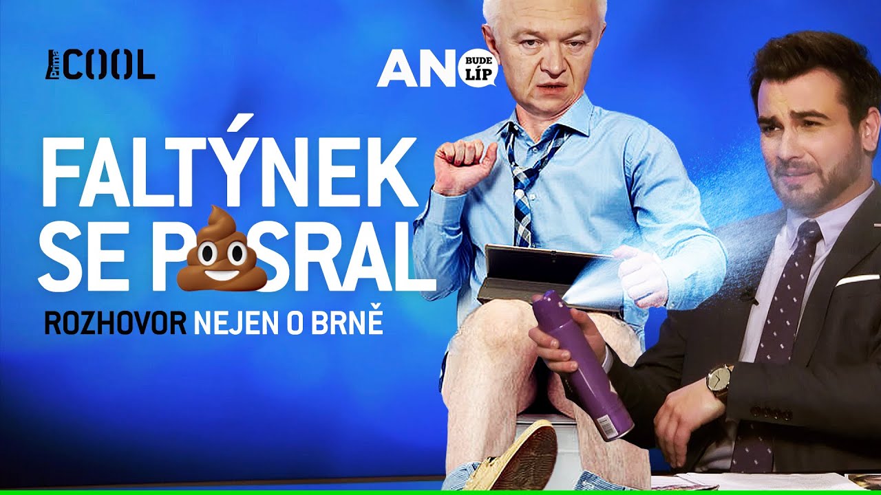 FALT&Yacute;NEK SE P💩SRAL PŘI ROZHOVORU NEJEN O BRNĚ &ndash; COOL parodie