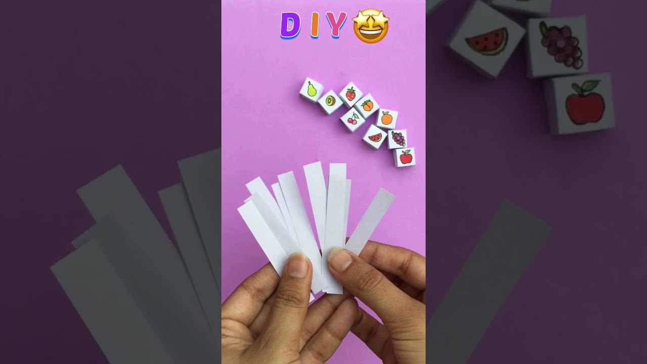 DIY fruity paper calculator 🤩 #shorts #youtubeshorts #shortvideo