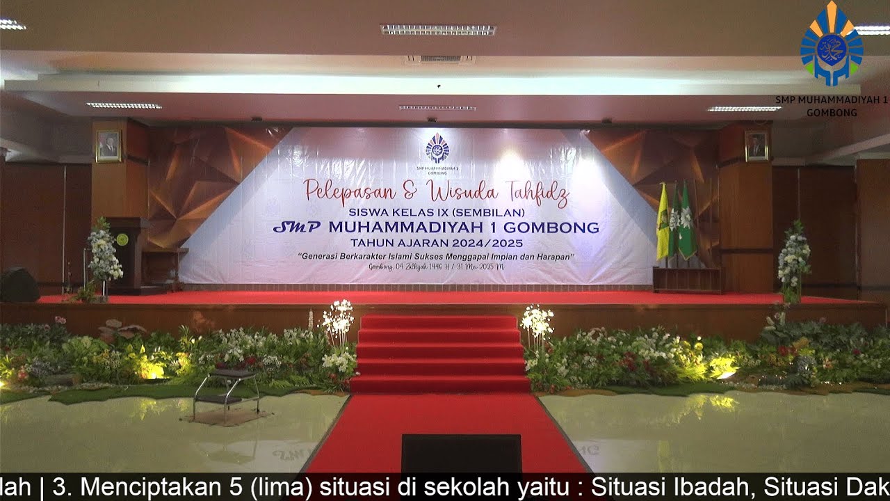 Gladi Bersih Wisuda Musago