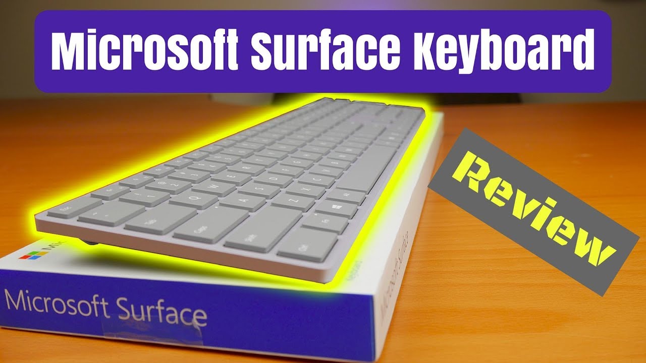 Microsoft Surface Wireless Keyboard Review