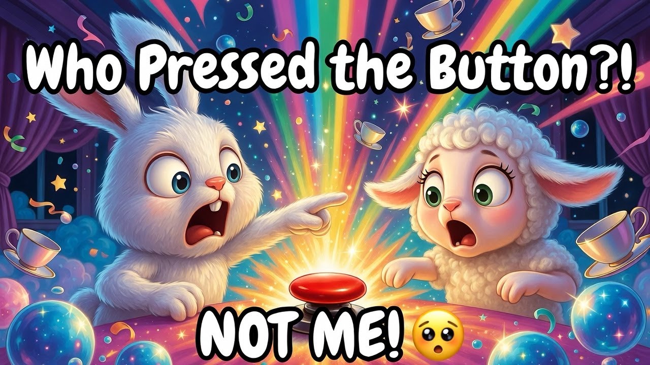 Who Pressed the Button? 😲 Magical Adventure | Bedtime Story for Kids New @mecomomo 