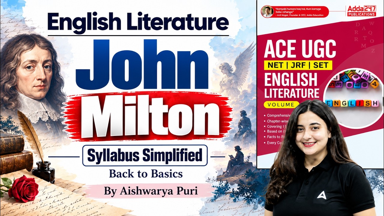 UGC NET English Literature | UGC NET English Unit 2 Poetry | Complete UGC NET English Preparation