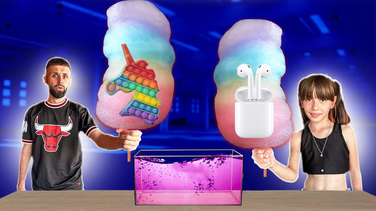 Vata de Zahar cu Surprize ! *Challenge cu Maria ❤️*