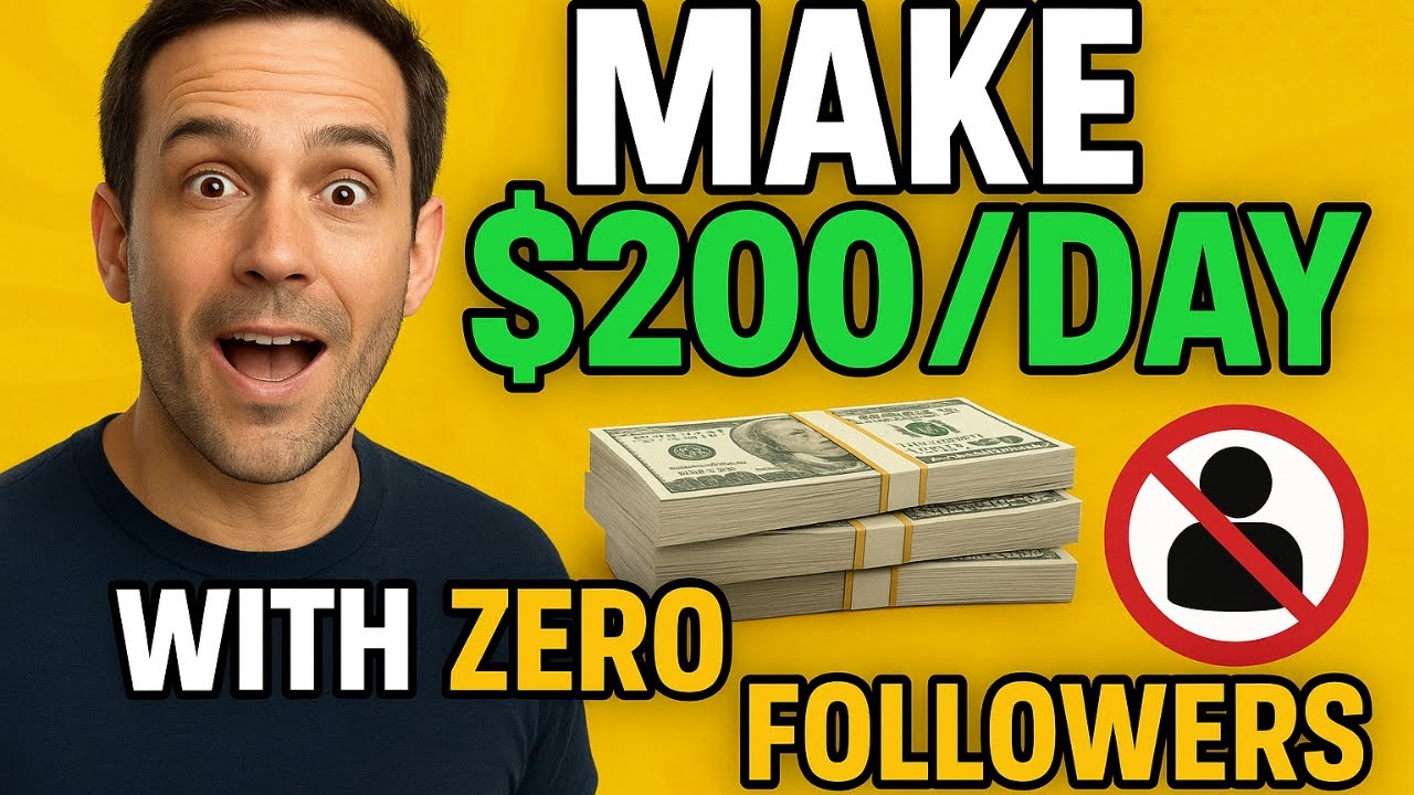 Make $200/Day Online With ZERO Followers (Secret Strategy Revealed!)