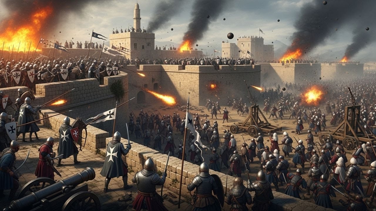 Невозможная победа: 500 рыцарей сокрушают Османскую империю (1565)
