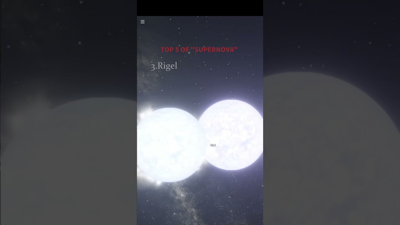 TOP5 OF SUPERNOVA! #cosmic #physics #space #jaidmeel