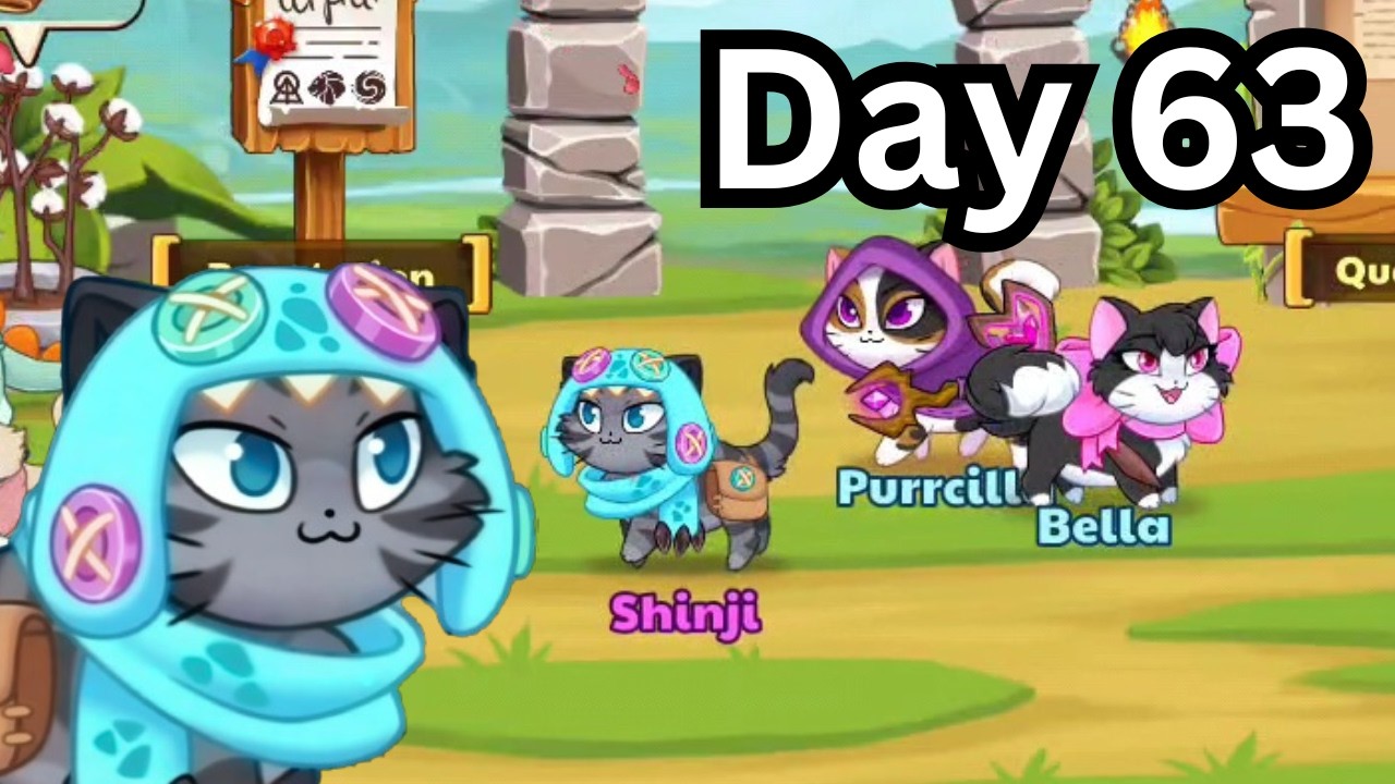 Castle Cats Gameplay - Day 63
