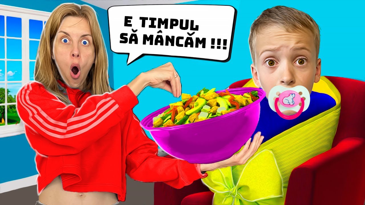 😱 24 de ORE MIRCEA este BEBELUȘ ⏰ A FUGIT de ACASĂ