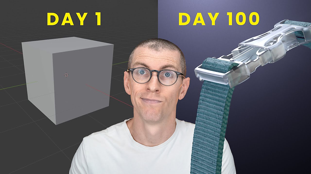 Я потратил 100 дней на изучение Blender