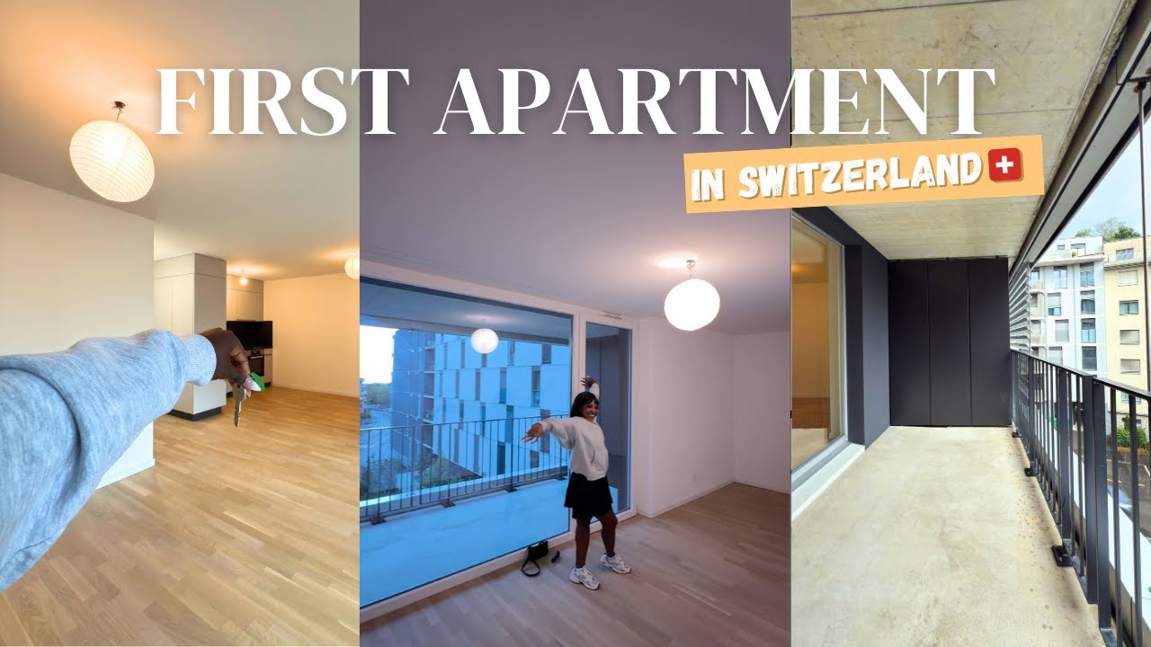 First Apartment in Switzerland 🇨🇭 | Living Alone as an Expat #firstapartment #livingalone #expatlife
