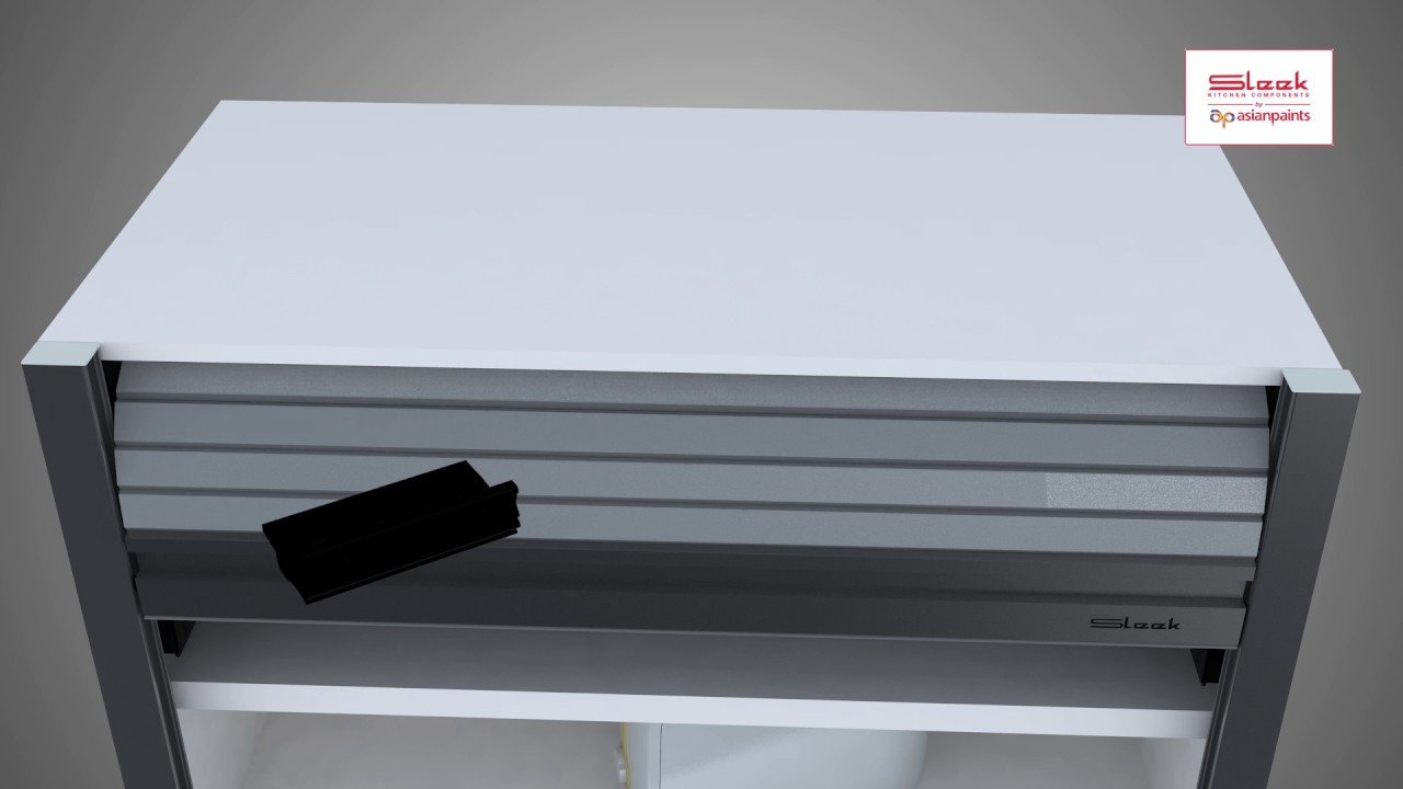 Sleek Rolling Shutter Installation