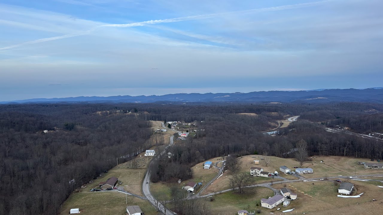 300ft climb in Talbott🗼West Virginia lottery tickets 💰💰💰