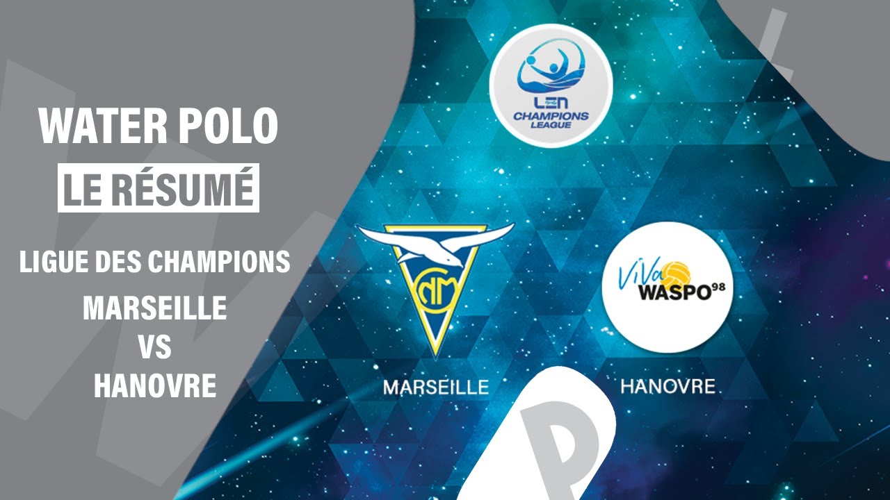 Résumé J5 LDC water polo - Marseille vs Hanovre (13-10)