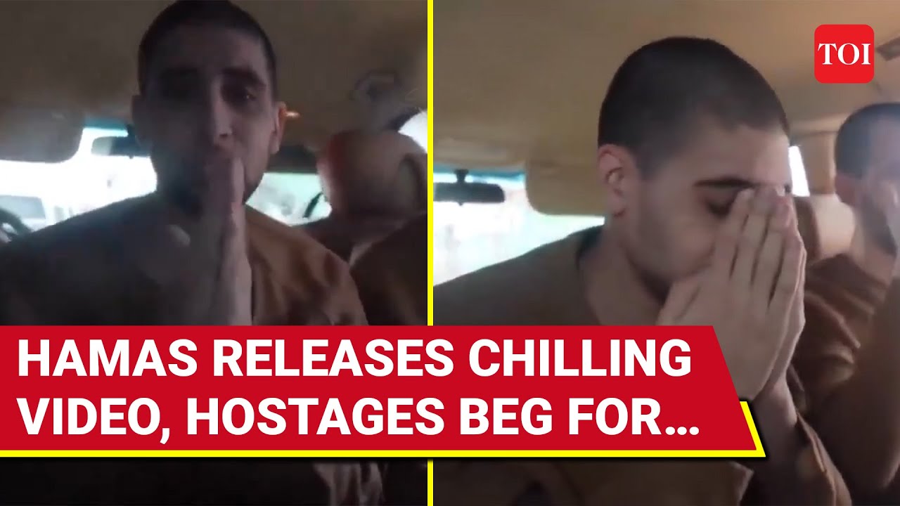 Hamas’ 'Disturbing' Hostage Footage Sparks Outrage; Israelis ‘Plead’ On Camera | WATCH