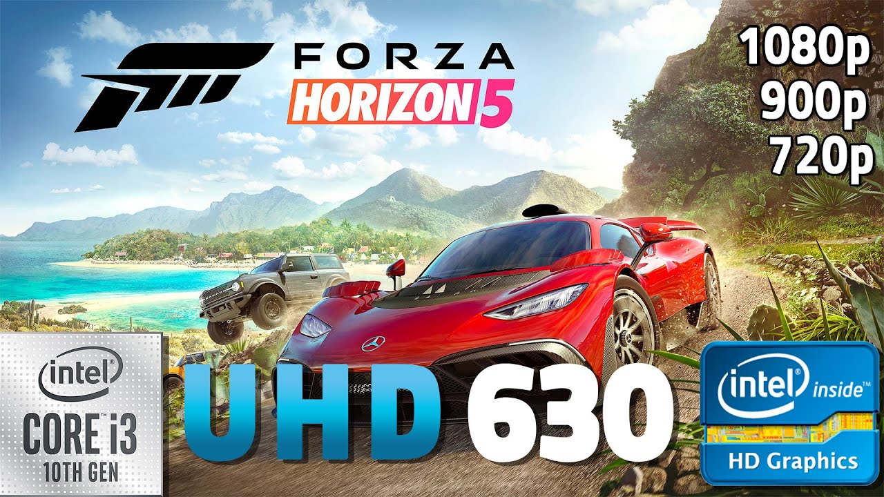 Forza Horizon 5 Intel UHD 630 | i3 10100 + 16 GB RAM
