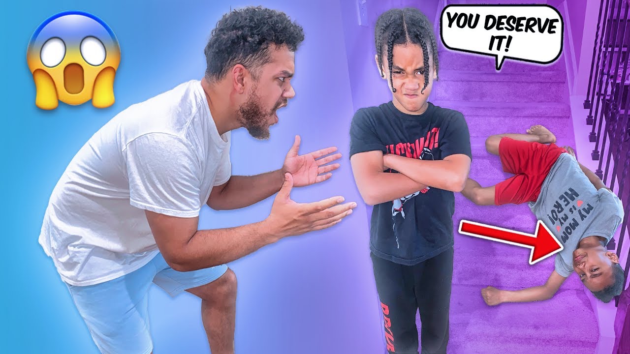 Can't Believe Micah PUSHED Mason DOWN The STAIRS!! *Shocking*