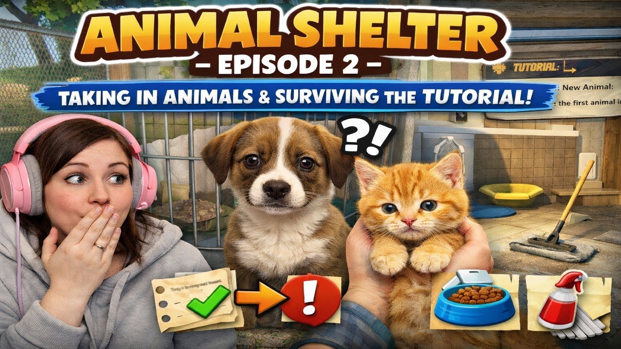 Animal Shelter – Episode 2 🐾 | Taking In Animals & Expanding the Shelter