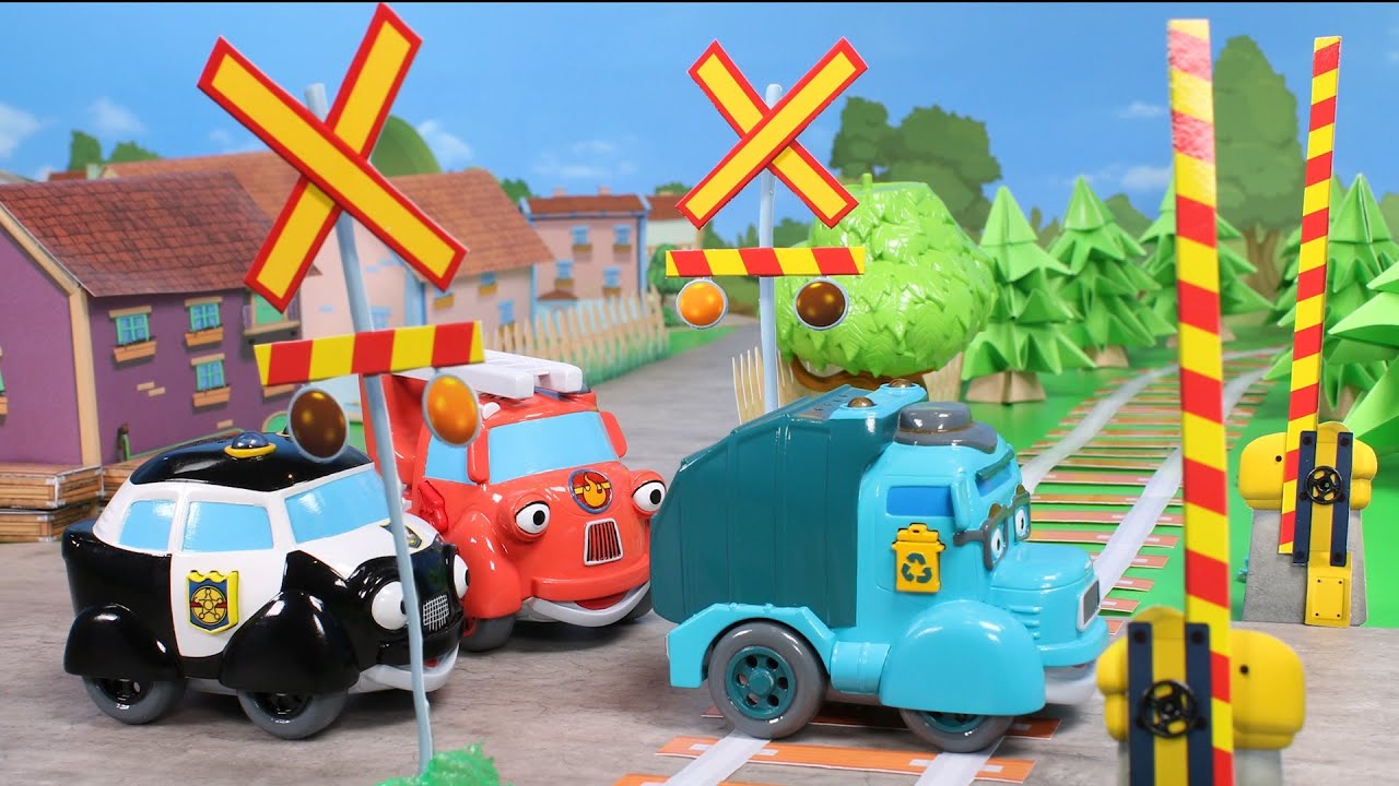 Byens Helte &ndash; Leget&oslash;jsfilm &ndash; EP03 Problemer p&aring; skinnerne - Stop Motion
