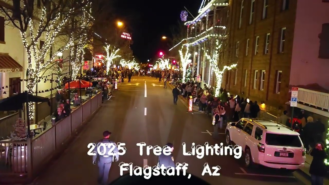 2025 Christmas Tree Lighting. Flagstaff,  AZ.