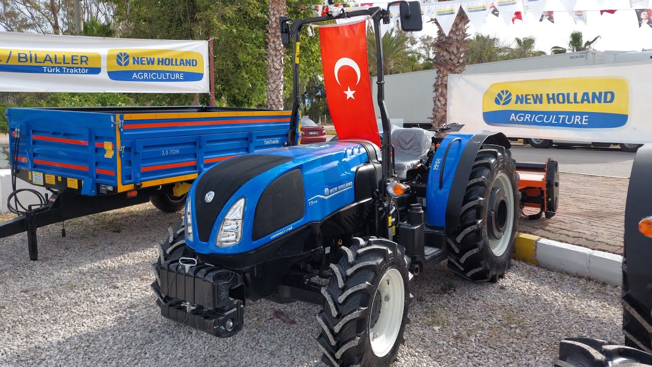 HER ŞEYİYLE BAHÇE TRAKTÖRÜ NEW HOLLAND T3.70B TANITIM VE İNCELEME