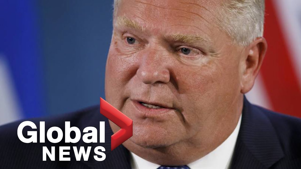 Coronavirus outbreak: Doug Ford blasts 