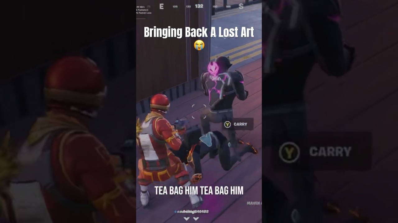 Забытое искусство &laquo;тибэггинга&raquo; в Fortnite