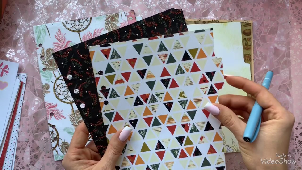 My Planner. Новые разделители в моем планёре Filofax Finsbury A5!