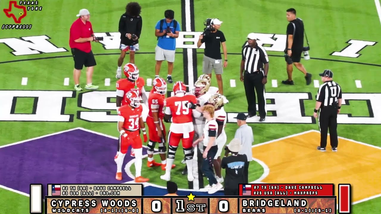 Bridgeland vs Cypress Woods Football | [FULL GAME] [4K]