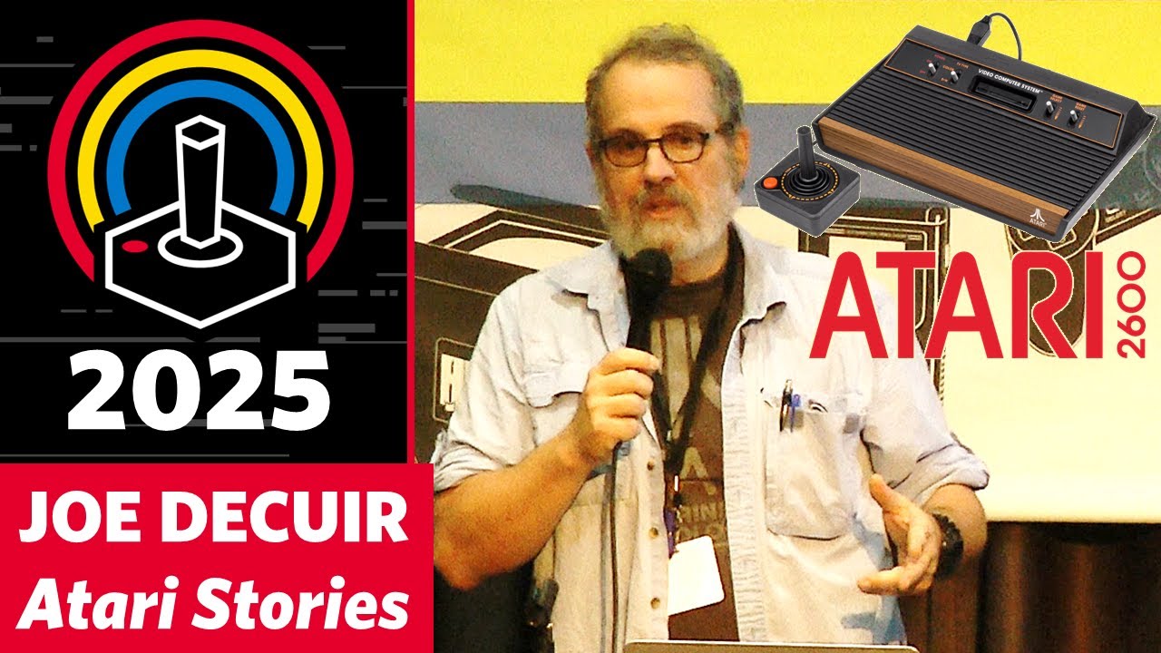 Atari Stories - Joe Decuir - PRGE 2025 Portland Retro Gaming Expo